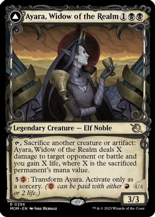 Ayara, Widow of the Realm (Showcase)